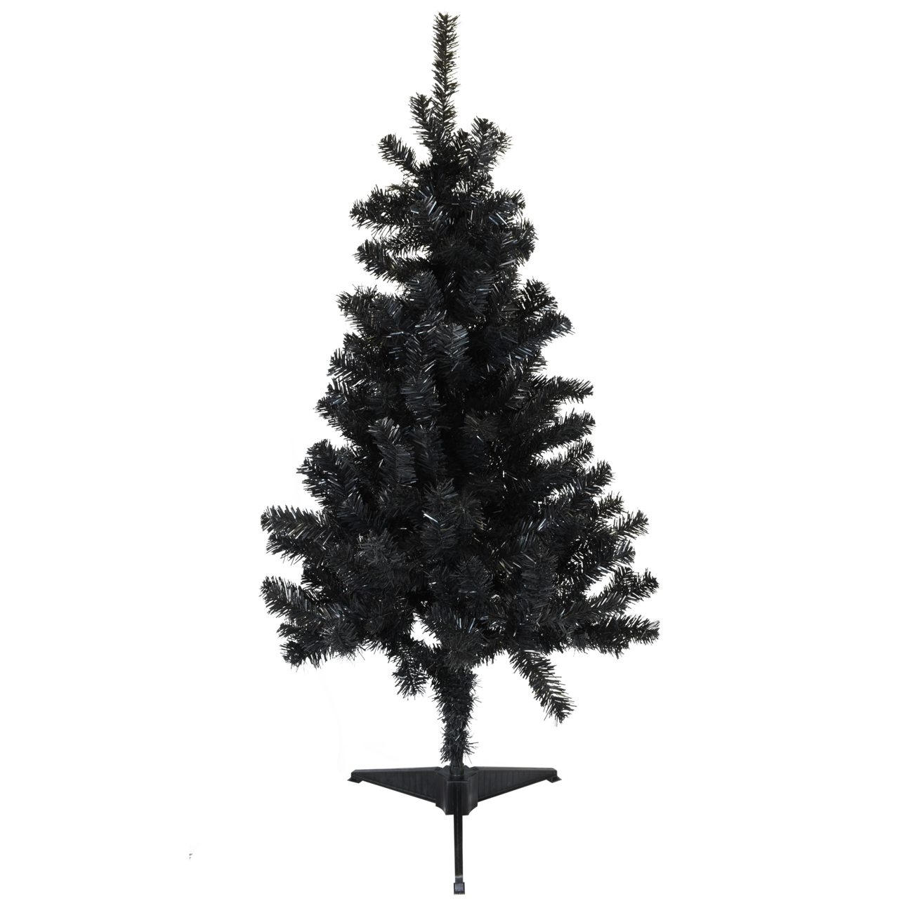 Black Halloween Christmas Tree 4 Feet Tall Decoration Michaels